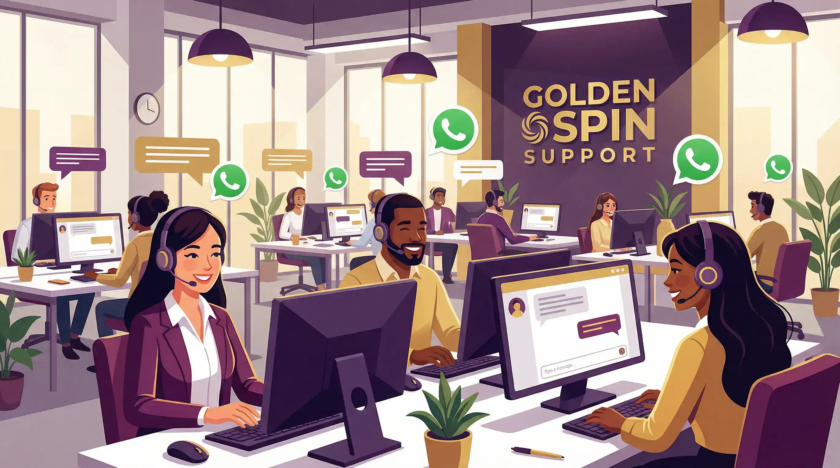 Equipe de suporte ao cliente hh55bet